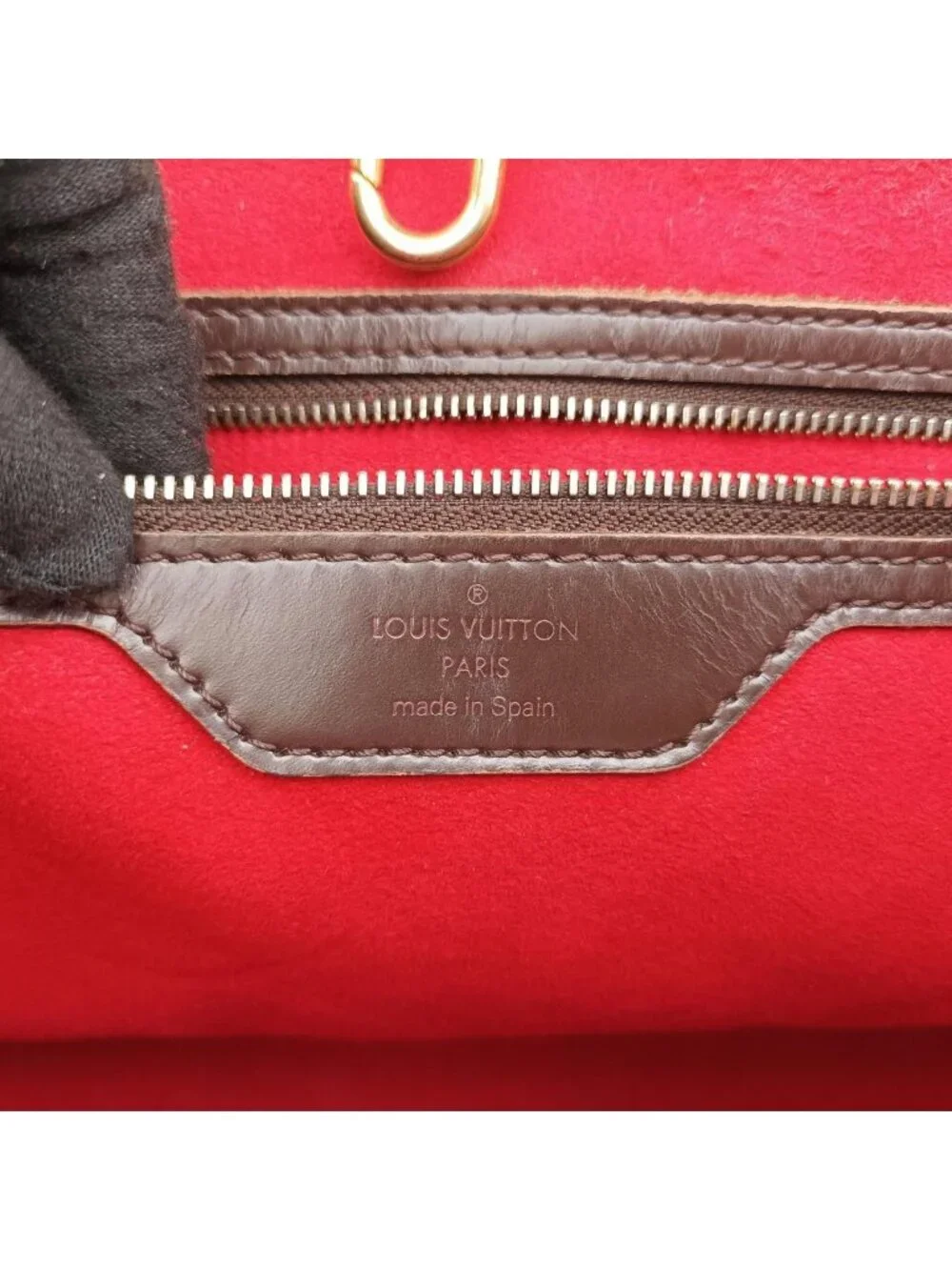 Louis Vuitton Hampstead MM Ebene Damier Canvas Tote